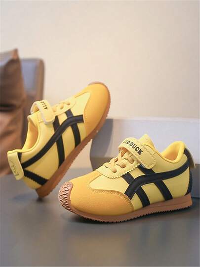 Kids' Sneakers New Autumn Fashion Mesh Breathable Boys Girls Casual Shoes, Soft Sole Thick Outdoor Footwear