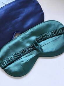 Kit de Máscaras Para os Olhos Adulto de Cetim / Kit de Máscara para Dormir / Máscara de Dormir de Cetim - MULTICOLORIDO - Visão 4