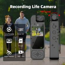 1pc Portable Sports Camera With Infrared Night Vision, Motion Detection And 180° Adjustable Lens, Suitable For Sports, Cycling, Fishing And More, Also A Perfect Gift For Halloween, Christmas, Mother's Day Or Birthday - View 8