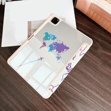 适用于 iPad 10.9/10.2/Air 第五代/Pro 11/第十代/9.7/Air 2/（第七代）/（第八代）/Air 4/5/Pro 11/第十代 10.9 英寸 2022 款智能保护套/Air 13(M3 2025)/Air 11(M3 2025)/Air 11(M3 2025)/11(A16 2025) 的单件式翻盖平板电脑保护套，带笔槽，兼容 iPad 10.9/10.2/Air 5/6/6 Pro/7/7 Pro/Galaxy Tab S10+/S9/A9，具备自动休眠/唤醒功能，时尚的平板电脑配件。 - 彩色 - 查看 3