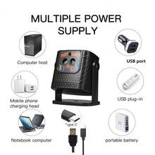 Party Lights, DJ Disco Lights, Laser Pattern Projector, USB Powered, Remote & Sound Activated Portable, Suitable For Home Party Decor, Stage Celebration, Dancing, Karaoke, Holiday Gathering, Camping Atmosphere Lights - Atmosphere Lights - View 9