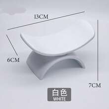 坚固的U型ABS塑料扶手，便携式可拆卸美甲沙龙工具 - 彩色 - 查看 9