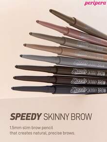 Peripera K-Beauty 雙頭眉筆，質地柔軟自然，細筆尖，可修飾、勾勒並填滿眉毛，內建眉刷，持久防水防汗 - #08 Taupe Beige - 查看 11