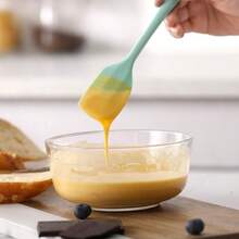 1/3/5/10件装硅胶奶油刮刀，一体式糖霜刮刀，耐热烘焙刮刀，厨房搅拌面糊刀 - 彩色 - 查看 8