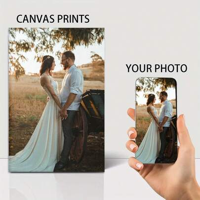 Tranh in ảnh gia đình tùy chỉnh 1 tấm kèm khung, tranh canvas gia đình cá nhân hóa, tranh canvas in theo yêu cầu, đa năng, có thể tái sử dụng, trang trí đẹp mắt, thời trang, phù hợp cho các bữa tối trang trọng, không gian ấm cúng, lễ tân gia và các dịp khác.