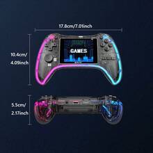 Nueva consola de juegos portátil P6 con joystick 3D, 620 juegos clásicos incorporados, reproductor de juegos portátil retro PSP, batería de 1020mAh - Ver 9