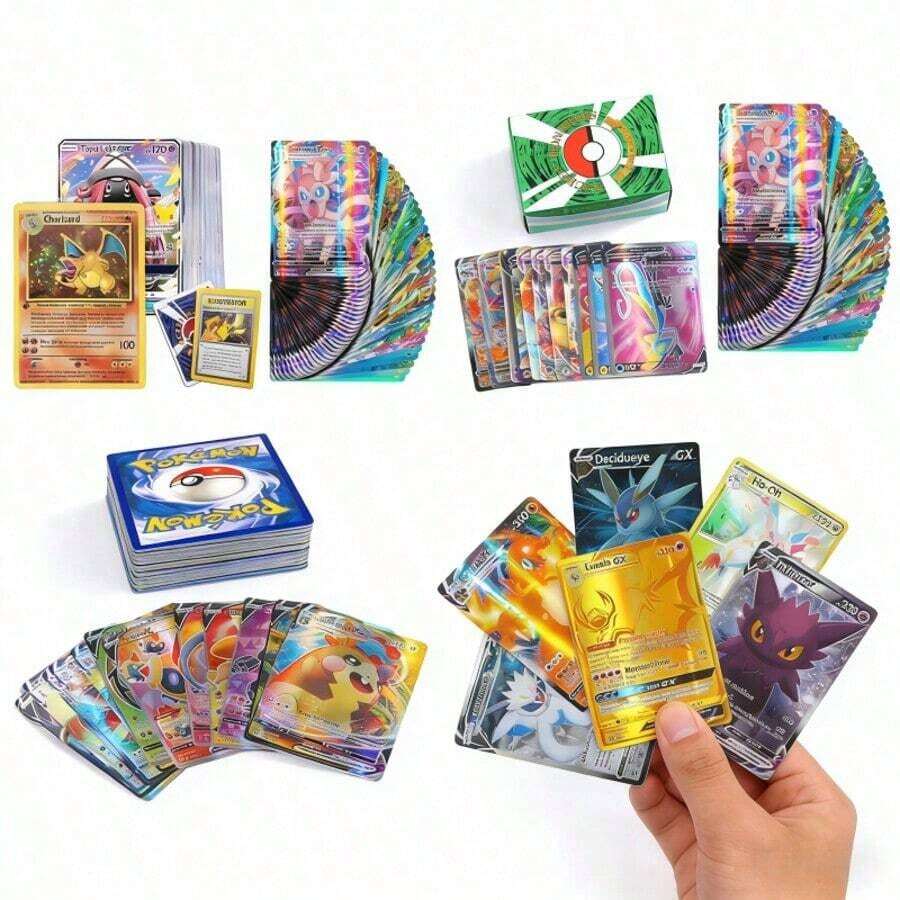 P-Oke-Mon Battle Arena Trading Cards Set With Strategic Ability Cards And Diverse Combat Scenarios, Suitable For Fans Who Enjoy Competitive Card Play And Collection Random Delivery