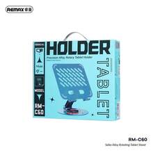 Giá đỡ máy tính bảng xoay bằng hợp kim chính xác REMAX RM-C60 mang đến sự hỗ trợ chắc chắn, có thể điều chỉnh 360° và thiết kế kim loại bóng bẩy, hoàn hảo cho việc xem rảnh tay, gọi video, học tập, làm việc và giải trí tại nhà hoặc khi di chuyển. - Xem 3