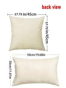 1/2/4件装甜美家居花鸟图案抱枕套，春夏农舍风格靠垫套（不含枕芯），适用于沙发和卧室装饰 - 粉色 - 查看 3