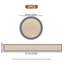 6 tấm lót nướng silicon chống dính, tái sử dụng, chịu nhiệt, dùng để nướng bánh quy, bánh macaron, bánh mì và pizza. - Xem 11