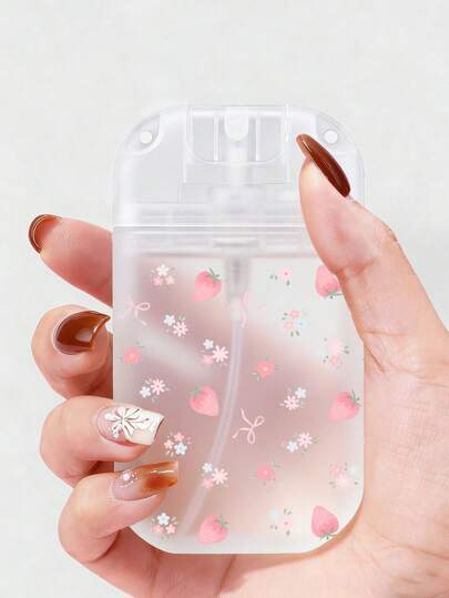 Nuevo frasco de viaje rellenable con decoración de mariposa transparente, textura mate semitransparente y con efecto esmerilado, botella rociadora de perfume, botella desmaquillante, botella de humectante, apta para quitaesmalte, tónico y desmaquillante, reutilizable, esencial de viaje, accesorio de viaje perfecto, regalo para vacaciones, regalo de Navidad, regalo de Año Nuevo para maestros, amigos y parejas