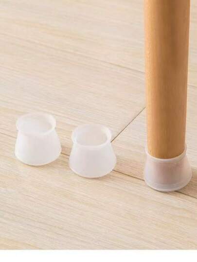 20个防滑、静音、耐用、耐磨的硅胶桌椅脚垫