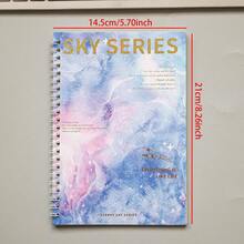 A5 Spiral Notebook 40 Sheets, Lined Pages, Office Supplies Writing Journal, Student Learning Notebook, Hardcover Notebook With Foil Cover - A5 - View 13