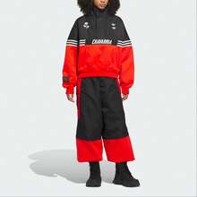 Adidas Originals X Willy Chavarria Striped Floral Long Sleeve Sweatshirt Sweatshirt Men - Multicolor - View 6