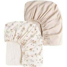 2 tấm lót thay tã bằng vải muslin cho bé, siêu mềm mại và thoáng khí, thích hợp cho cả bé trai và bé gái, quà tặng cho lễ tắm bé. - Nhiều màu - Xem 8