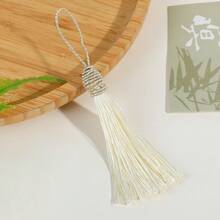 10pcs 13cm Polyester Silk Tassel Mixed Color Bookmarks, Curtain Sewing DIY Handicraft Decorative Hanging Ornaments - Tassels - View 25