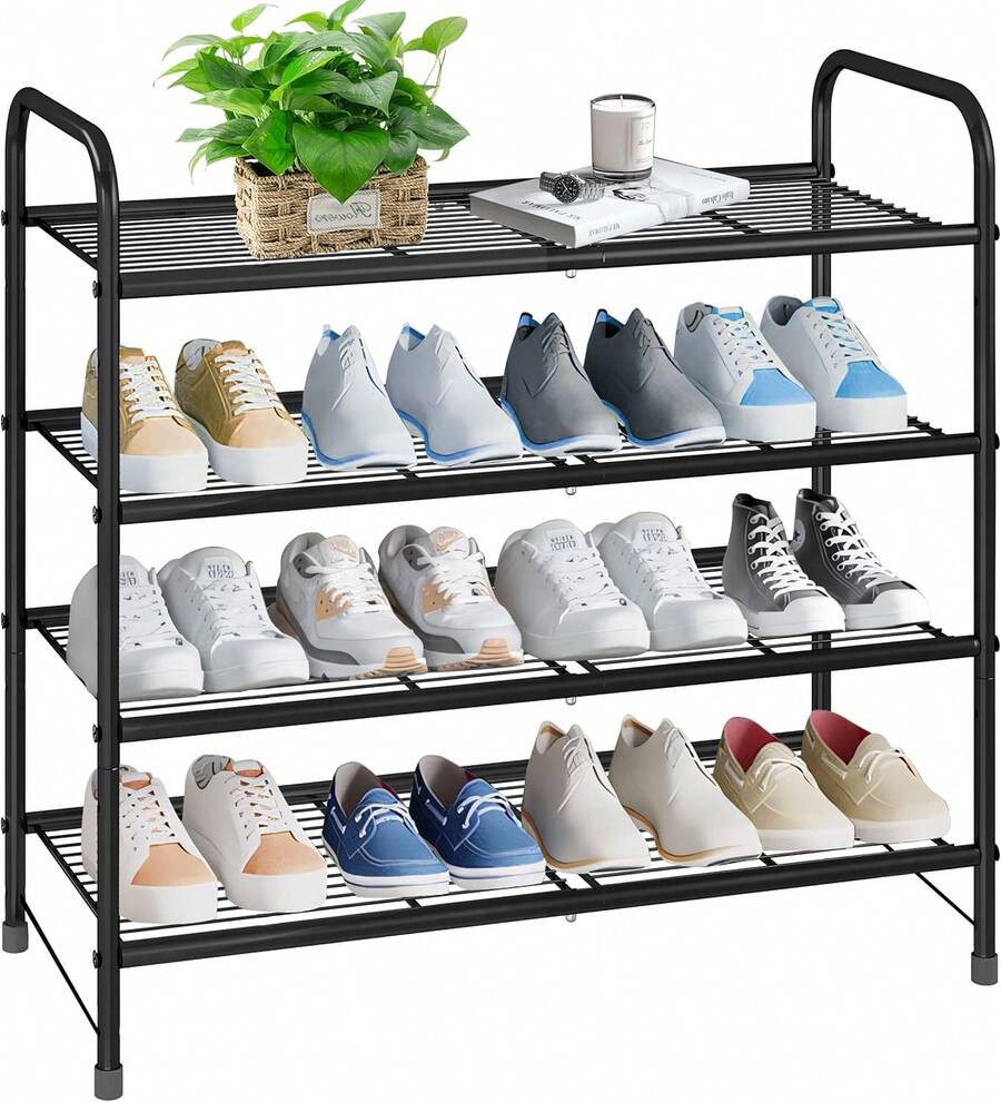 Shoe Racks - 4-tier Shoe Rack - View 1