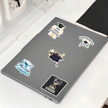 50pcs Graduation Season Graffiti Creative Cartoon Celebration Personalized Decorative DIY Stickers For Bookshelf, Bicycle, Envelopes Scrapbook Supplies Stationery Funny Stickers - 50 Photos Of Graduation Season - View 10