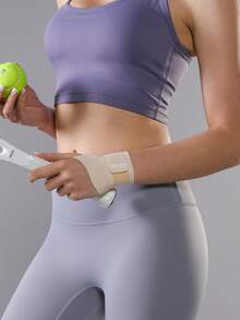 VBOSI 1 pieza Soporte de muñeca de compresión ajustable y delgado, adecuado para fitness, yoga, tenis, bádminton, unisex - Ver 5