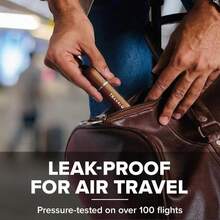 Travalo Classic HD Perfume Atomizer - Leak-Proof And TSA Approved For Air Travel - Reusable, Airtight, Easy-Fill Mini Pump Sprayer - Lightweight, Elegant Design W/Volume Window - Brown 0.17oz - MàuC - Xem 6