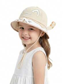 2-10Y Baby Hat, Spring And Autumn 2026, Boys And Girls Spring Style Baseball Cap, Cute Animal Sun Hat, Children's Baseball Cap - 1PC - View 11