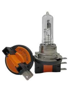 2个银色卤素灯泡，H1 H4 H7 9005卤素灯泡，12V 55W 65W标准卤素灯泡，汽车通用前大灯灯泡，高亮度前大灯灯泡 - H7 - 查看 14