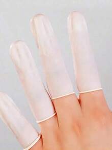 Latex Finger Cots, Disposable White Rubber Finger Covers For Nail Art - Multicolor - View 5