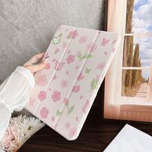 适用于 iPad 10.9/10.2/Air 第五代/Pro 11/第十代/9.7/Air 2/（第七代）/（第八代）/Air 4/5/Pro 11/第十代 10.9 英寸 2022 款智能保护套/Air 13(M3 2025)/Air 11(M3 2025)/Air 11(M3 2025)/11(A16 2025) 的单件式翻盖平板电脑保护套，带笔槽，兼容 iPad 10.9/10.2/Air 5/6/6 Pro/7/7 Pro/Galaxy Tab S10+/S9/A9，具备自动休眠/唤醒功能，时尚的平板电脑配件。 - 彩色 - 查看 6