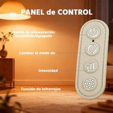 Masajeador de Cuello y Espalda  4D Almohada De Masaje de Amasado Profundo Masajeador con Calor Para Corporal Uso en el Hogar la Oficina y el Automóvil Blanco - Blanco - Ver 6