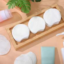 Cotton Rounds 75/150/300/600pcs Makeup Remover Pads Non-Woven Facial Cleansing Wipes Cosmetic Cleaning Pads Daily Face Wipes For Make Up Deep Skin Cleaning - View 6