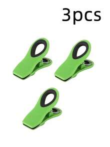 3pcs Plastic Bag Clips: Multi-Functional Food Storage Clips, Airtight Sealing Clips For Various Plastic Bags And Snack Bags, Perfect For Kitchen Organization And Storage - Multicolor - View 14