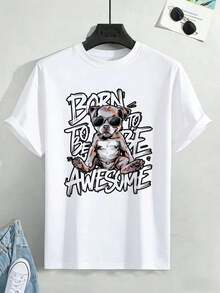 Men T-Shirts - White - View 2