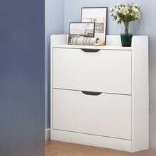 Entryway Shoe Organizers - White - View 11