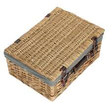 Red Hamper Cesta de picnic de mimbre color crema de 40 cm - Gris - Ver 2