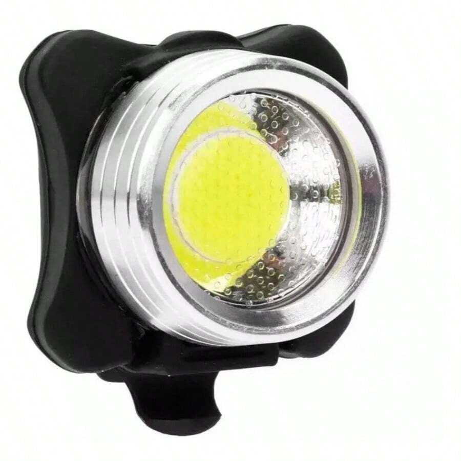 Lecute Lampara Clip Frontal Bicicleta Ciclismo Recargable Luz Led - Negro - Ver 1