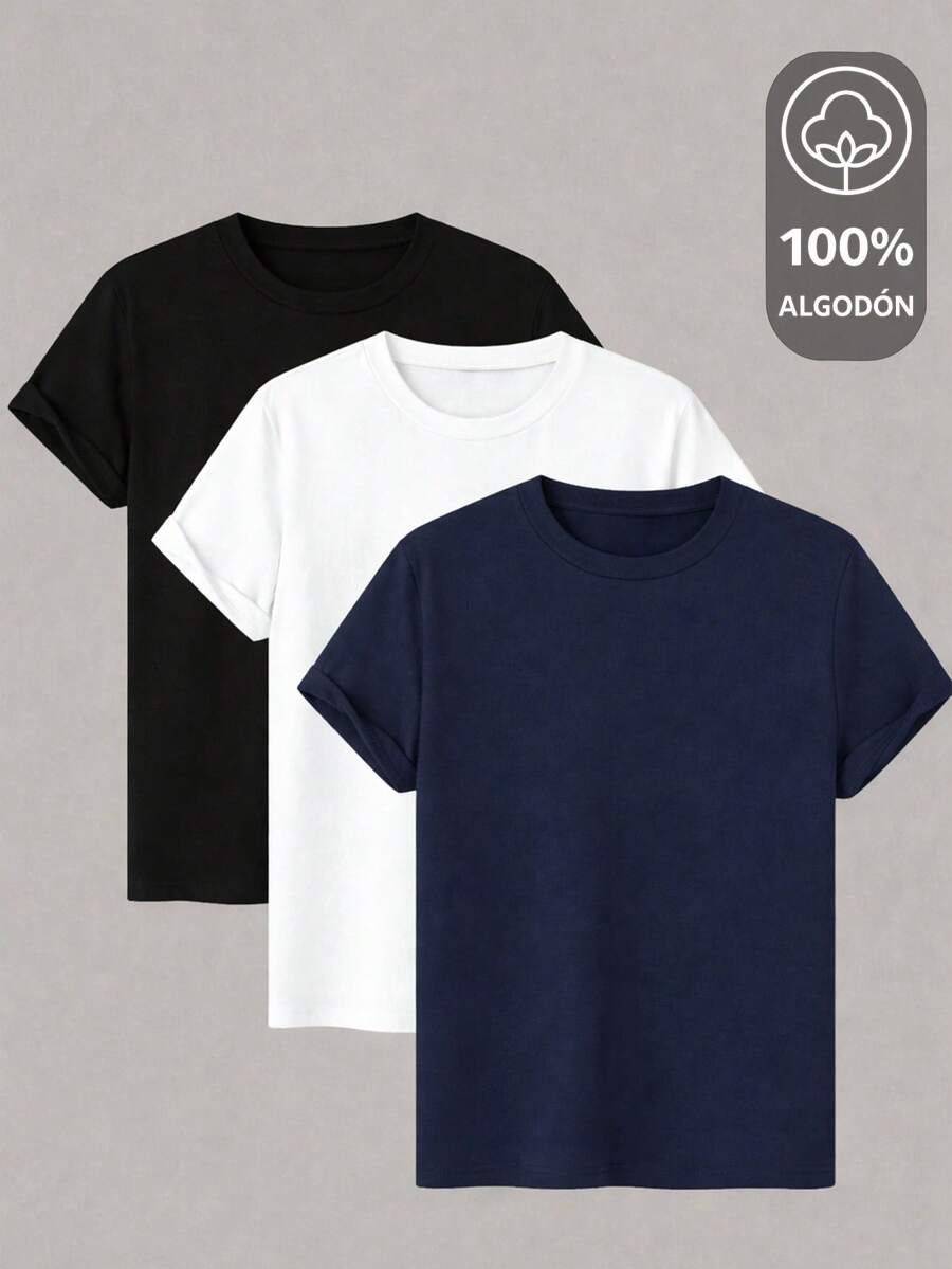 Women T-Shirts - Navy Blue - View 1