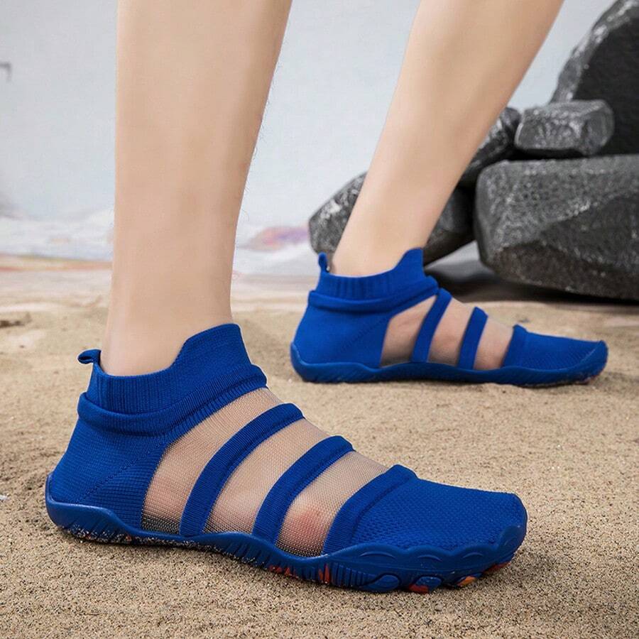 Giày unisex thường ngày, thể thao, bơi lội, đi biển. - Xanh đậm - Xem 1
