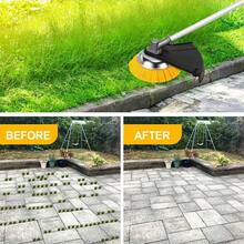 8 Inch Nylon Brushcutter Strimmer Brush Head For Moss And Path  Removal UK - A - View 7