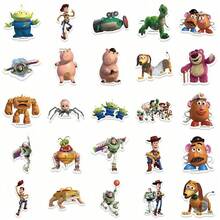 Bộ 50 miếng dán trang trí theo phong cách Disney Toy Story chính hãng, vui nhộn, thích hợp để dán lên điện thoại, hành lý và sổ lưu niệm. - 50pcs - Xem 7