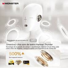 Monster Q11 True Wireless Earbuds, Semi-In-Ear Design, Bluetooth 5.4, 30H Playtime, HD Sound, Low Latency For Music & Gaming – Black - View 8