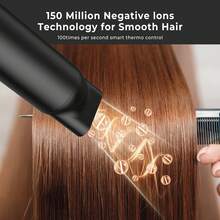 2026 New Product Premium Black Gold High Speed Hair Dryer With 1400W Power For Fast Drying And Salon Style At Home, Low Noise Design For Travel And Daily Use - Xem 4