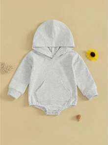 Baby Boys Bodysuits - Ash - View 1