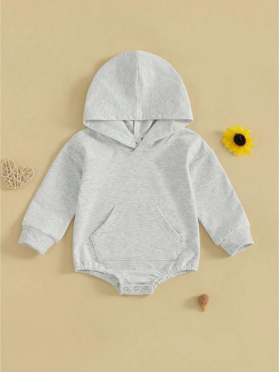 Baby Boys Bodysuits - Ash - View 1