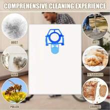 10 piezas Bolsas de polvo para aspiradora compatibles con los modelos Zelmer 3000.0, 2700.0, 2400.0, 919.0, 819.0 y 321, serie ZVCA100B, hechas de tela no tejida - 10 piezas - Ver 4