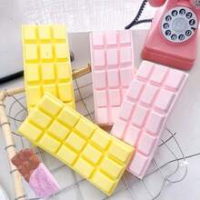 Realistic Chocolate Bar Squishy Toy, Slow Rebound Stress Relief Squeeze Toy, Soft Texture For Students - Multicolor - View 4