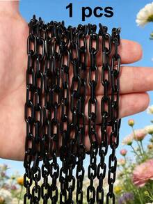 1/6/12/24pcs Multi-Color Fashionable Acrylic Chain Accessories, Suitable For DIY Necklace, Bracelet, Eyeglasses, Mask Chain, Bag Pendant - Multicolor - View 15