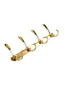 Stainless Steel Towel Hook, No Drilling Required Wall Mounted Hook, Suitable For Bathroom, Wardrobe, Bedroom, Bathroom Accessories, Behind The Door/Bathroom/Kitchen/Living Room/Bedroom - Multicolor - View 20