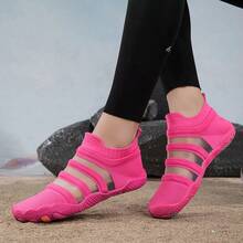 男女通用休闲鞋、健身鞋、泳鞋、沙滩鞋 - 粉色 - 查看 3