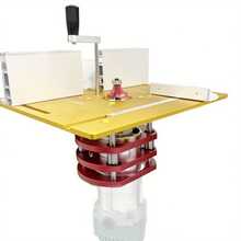 Aluminum Router Lift Jig & Plate Kit For Woodworking - Effortless & Precise Milling Cutter Height Adjustment For Router Table - A - View 7