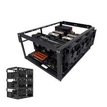 E02 Stackable Open Air Test Bench DIY PC Chassis Fits ATX E-ATX X79 X99 Mobo - View 1